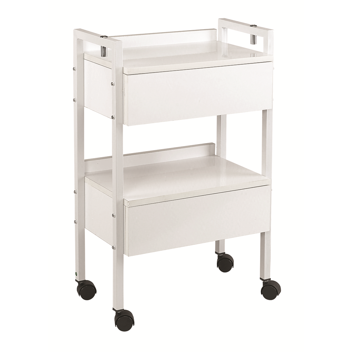 PARAGON H3 spa utility car trolley white accessory wheeled wheels side